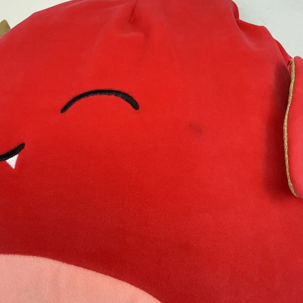 Squishmallows Karlie The Devil Deluxe Kids Costume Red Gold Halloween